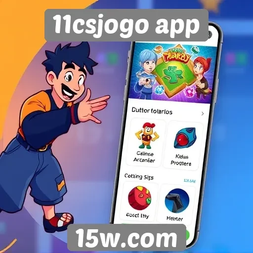 Recursos interativos do 11csjogo app para jogadores